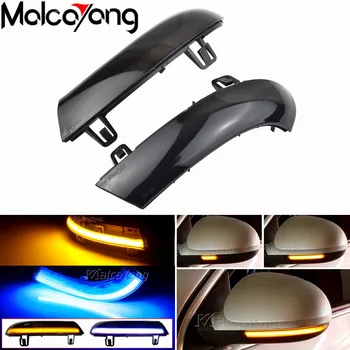 

2 pieces Side Mirror indicator dynamic blinker LED Turn Signal Light For VW GOLF 5 GTI V MK5 Jetta Passat B5.5 B6 Sharan Superb