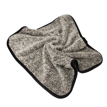 

30X30CM Microfiber Super Absorbent Double-sided coral fleece Wipe Cloth Towel K1KE