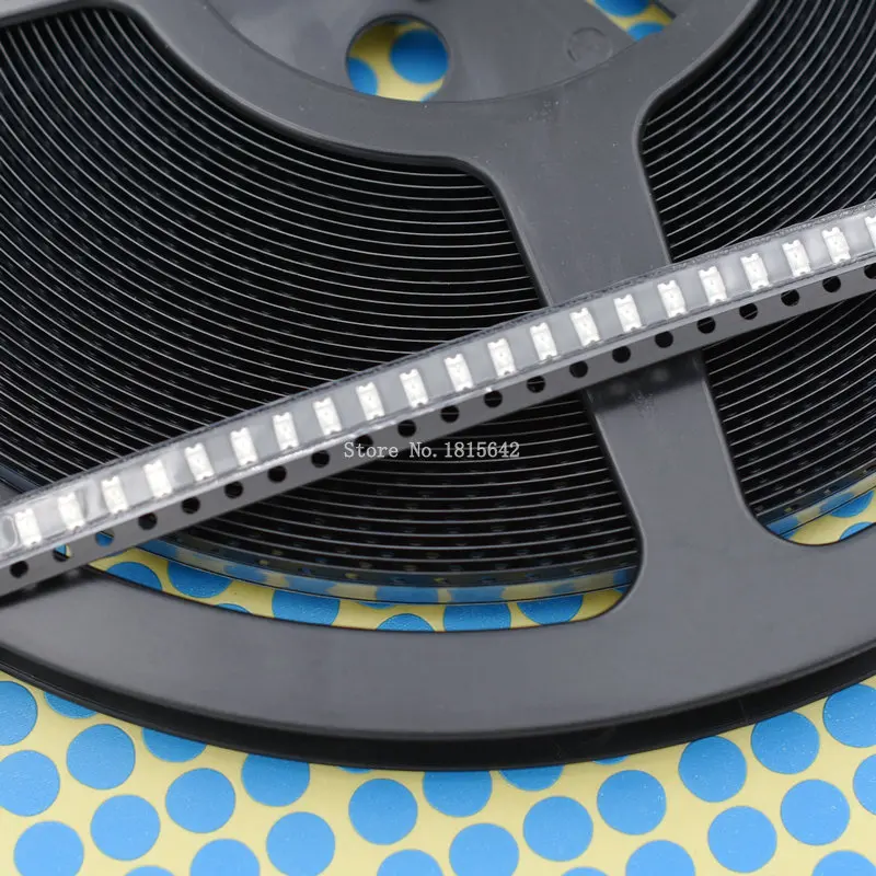 100 шт./лот 1206 SMD белый красный синий зеленый желтый 20 шт. каждый супер яркий