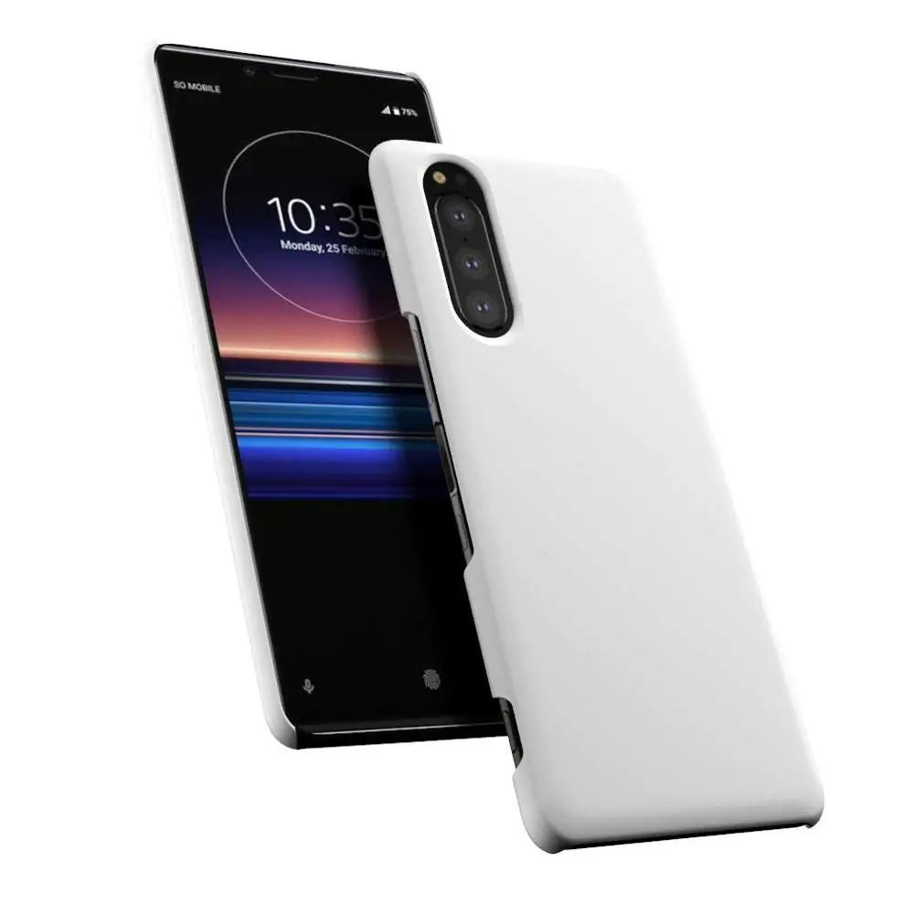 Frosted Case for Sony Xperia 5 Hard PC Back Phone Cover for Sony Xperia 5 Matte Candy Color J8210 J8270 J9210 mobile phone case with belt loop Cases & Covers