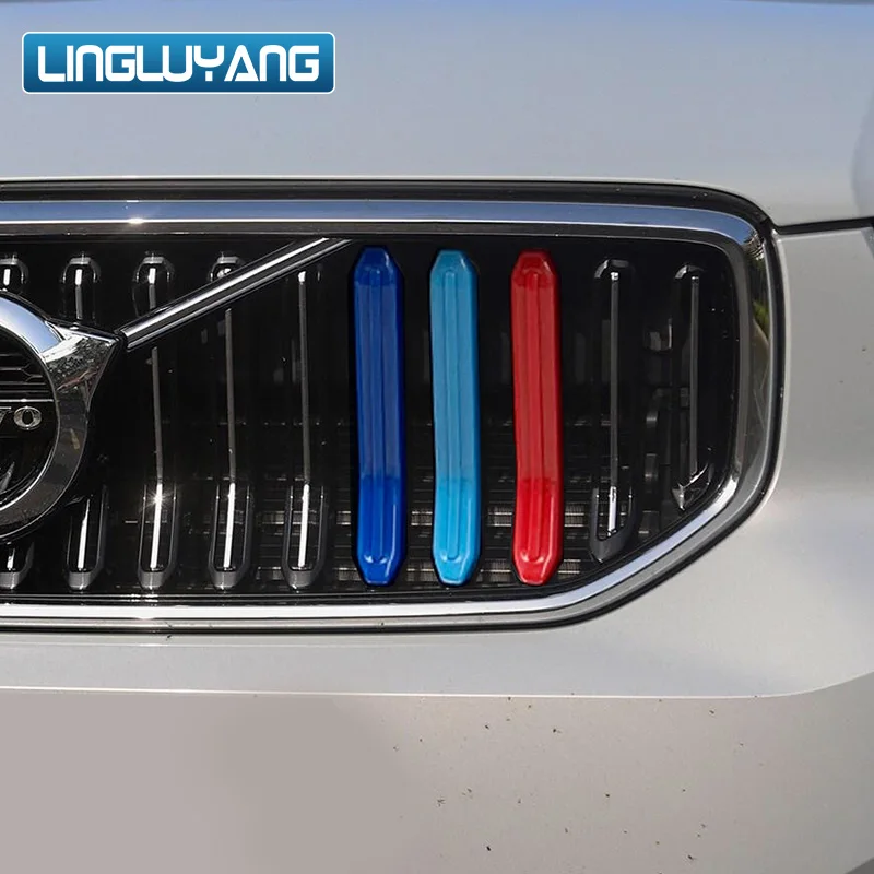 Grille Insert Trims Ontto For Volvo XC40 2020-2022 - Front Kidney Decorative Strips Color A Front Grille Decorative Strips