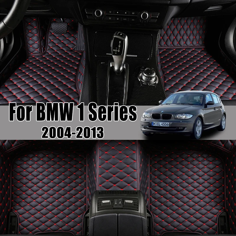 Автомобильные аксессуары Стайлинг ног коврики для BMW 1 серии E87 2004 2013 5 дверей