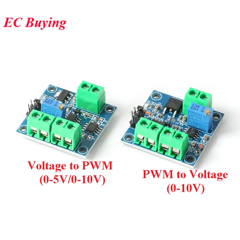 Voltage to PWM Converter Module 0100 to 05V 010V Digital to Analog