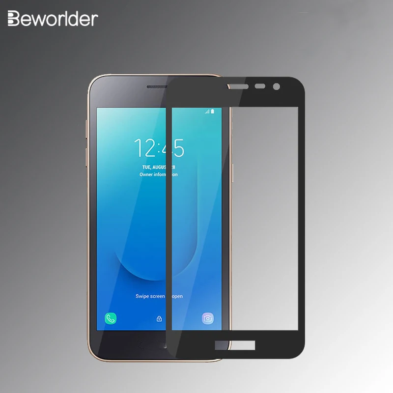 Beworlder для Samsung Galaxy J2 Core закаленное стекло Защитная пленка экрана чехол J2Core