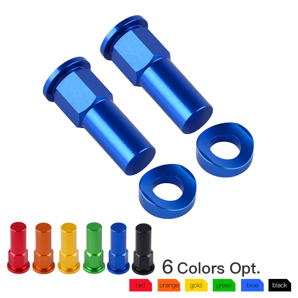 Rim Lock Nut/Spacer Kit Orange Compatible With Gas Gas EX 250F 2021 Rim Lock Nut/Spacer Kit Orange Compatible With Gas Gas EX 250F 2021