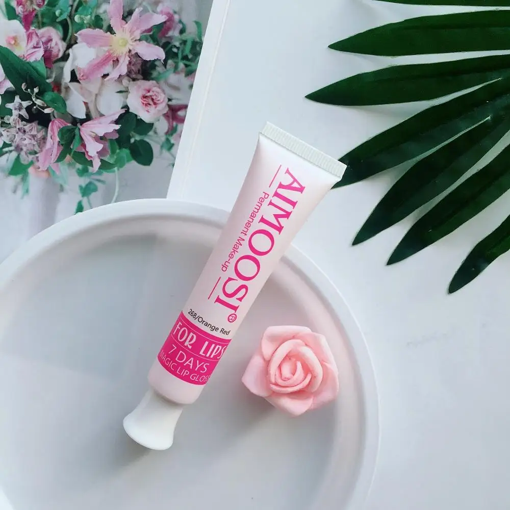 2 шт. магический блеск для губ Aimoosi 7 дней|permanent makeup lip|lips permanent makeuppermanent lip gloss |