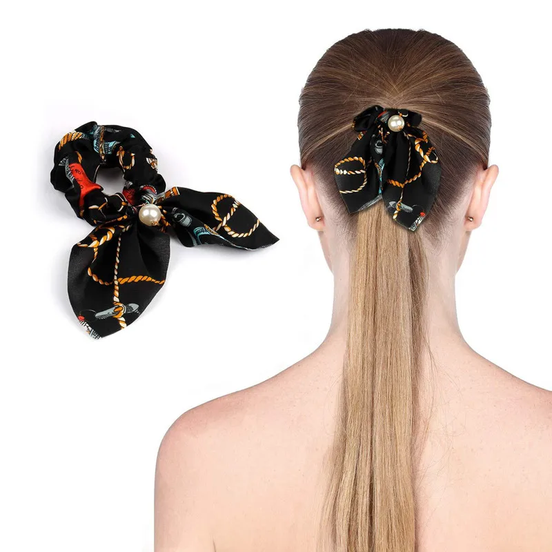 Рисунок 6 - Женская лента для волос с бантом и жемчугом