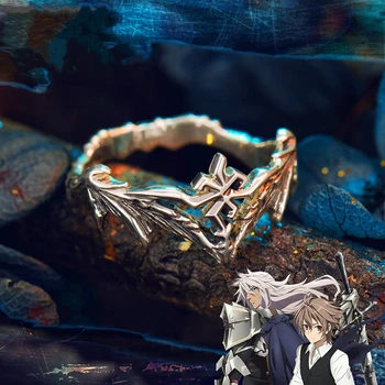 

Fate Apocrypha Anime Ring Sliver S925 Sterling Manga Role Saber Siegfried Mordred Cosplay Action figure NEW
