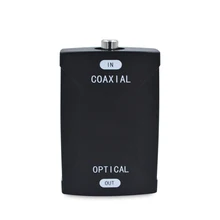 Rca coaxial coaxial de digitas quentes para o suporte do adaptador do conversor de áudio de toslink spdif digital dolby AC-3, dolby 5.1 e som de dts ótico