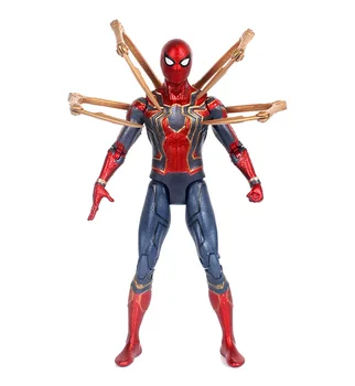 

Movie Avengers Infinity War Iron Spiderman Action Figure Spider Man Gwen PVC Spider Man Toys Dolls Collectible Model