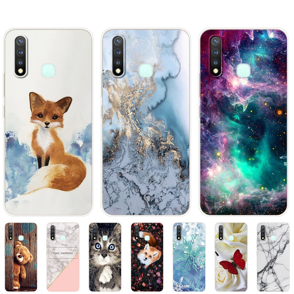 Чехол для Vivo Y19 6 53 '' мягкий чехол из термополиуретана и силикона полное
