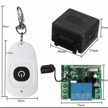 

Smart Home RF 433Mhz DC12V 1CH Wireless Remote Switch Relay Receiver Transmitter