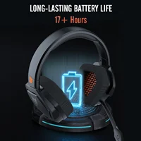 NUBWO G06 2.4G Wireless Gaming Headset 3.5mm Wired Sport Earphone Over Ear Headset 1