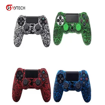 

Gamepad Controller Protection Case Soft Silicone Gel Rubber Cases Covers Skins Game Components for PS4 Pro Slim