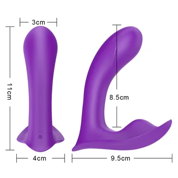 Wearable Dildo Vibrator Sex Toy for Women 10 Speed Panties Vibrator Female Masturbator Clit Stimulate Remote Control 6
