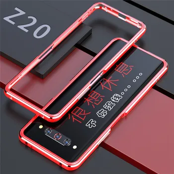 

Phone Protective Case for ZTE Nubia Z20 Smartphone Hard Shell Metal Frame Edge Shockproof Bumper