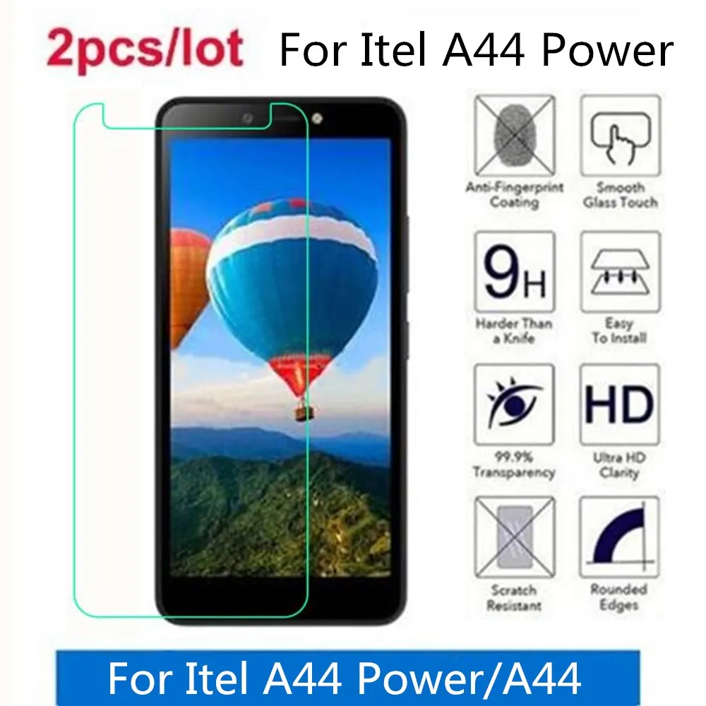 Закаленное стекло для Itel A44 Power 2.5D Premium защитная пленка экрана стекло|Защитные