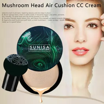 

Mushroom Head Air Cushion CC Cream Moisturizing Foundation Air-permeable Natural Brightening Makeup BB Cream cosmeticsfafa