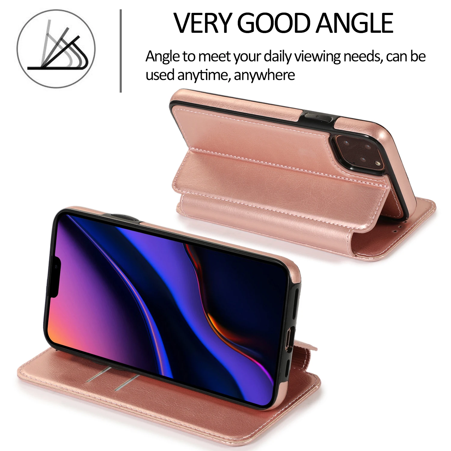Кожаный чехол-кошелек для iPhone 11 Pro Max 11 Ретро Магнитный Флип-слот для карт чехол-подставка для iPhone XS Max XR X 6 6s 7 8 Plus Capa