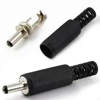 

DHL/EMS 1000PCS 3.5 x 1.3mm DC Power Male Plug for DC Power Adapters/Chargers Plastic Head-A8