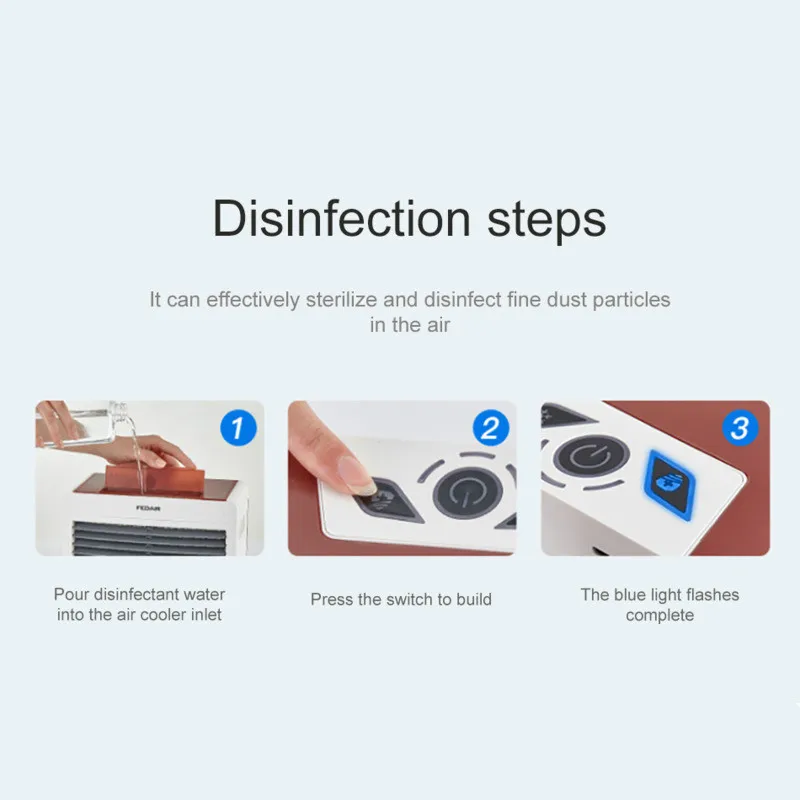 Портативный кондиционер быстрое охлаждение USB Водяной охладитель для дома и