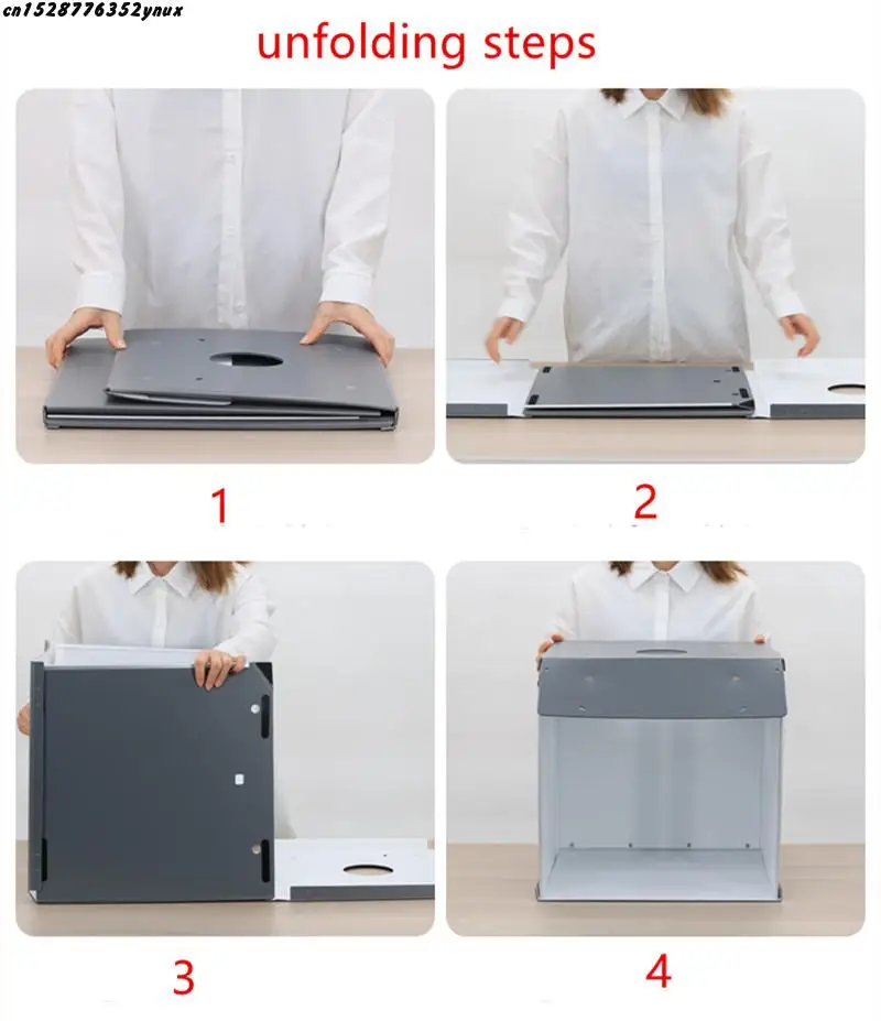 New SANOTO Mini Photo Studio Box Photography Backdrop portable Softbox LED Light Photo Box fold Studio Soft