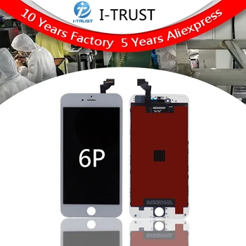 

Top Quality AAA Brand New Quality 5.5" LCD For iPhone 6 Plus LCD Screen with Touch Digitizer Assembly & Free Shipping by DHL