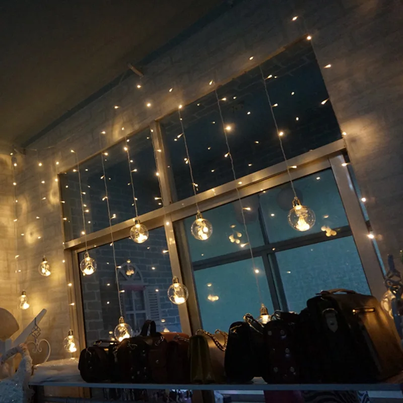 

LED Small Colored Lights Flashing Light String Lights Stars Bedroom Dormitory Online Celebrity GIRL'S Heart Room Decorative Deco