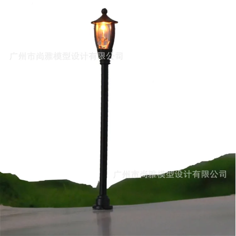  20 PCs a Bag Sand Table Street Lamp Building Model Material Shining Garden Lamp Street Light Park L