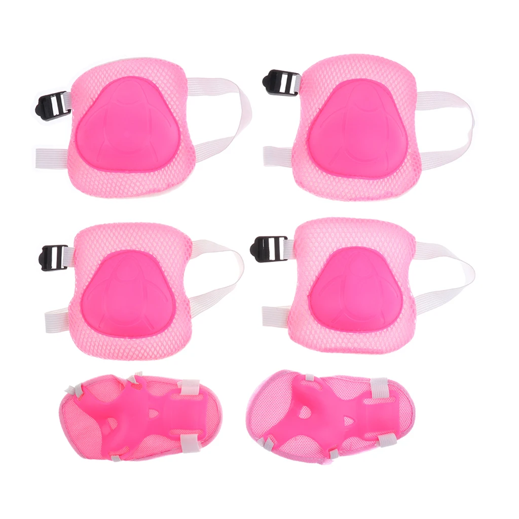 Child Kids Protective Gear Set, Knee and Elbow Pads with Wrist Guards for Cycling ,Bike, Roller, Skating, Volleyball