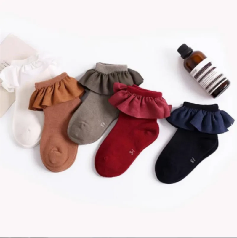 Детские носки теплые носки для маленьких девочек на осень и зиму хлопковые носки От 2 до 8 лет 1 предмет