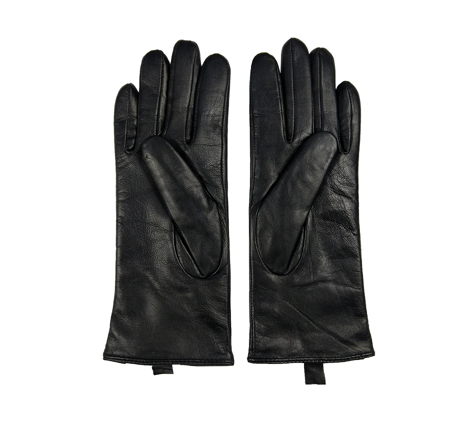 CHING YUN новые женские перчатки из натуральной кожи Зима Осень Дамская мода бренд высокое качество козья кожа теплые кожаные перчатки для женщин