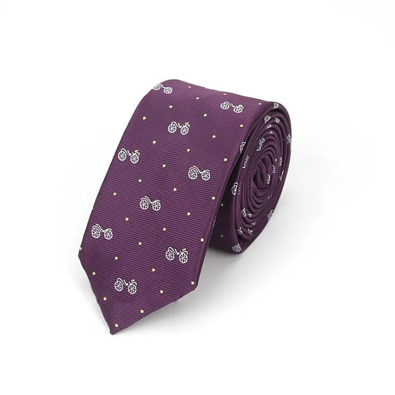 2020 брендовый Новый галстук для мужчин, полиэфирный жаккардовый галстук с животными, деловые свадебные костюмы 6 см, обтягивающие галстуки в