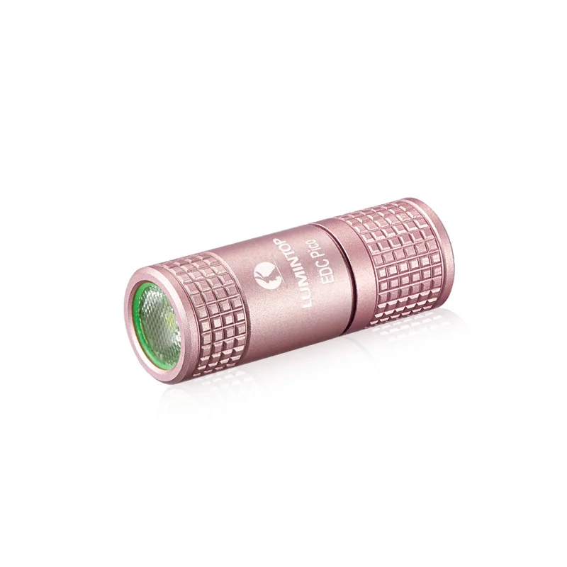 Pink USB Перезаряжаемый Мини светодиодный фонарик водонепроницаемый фонарь брелок мини фонарик 2 режима освещения - Испускаемый цвет: Pink