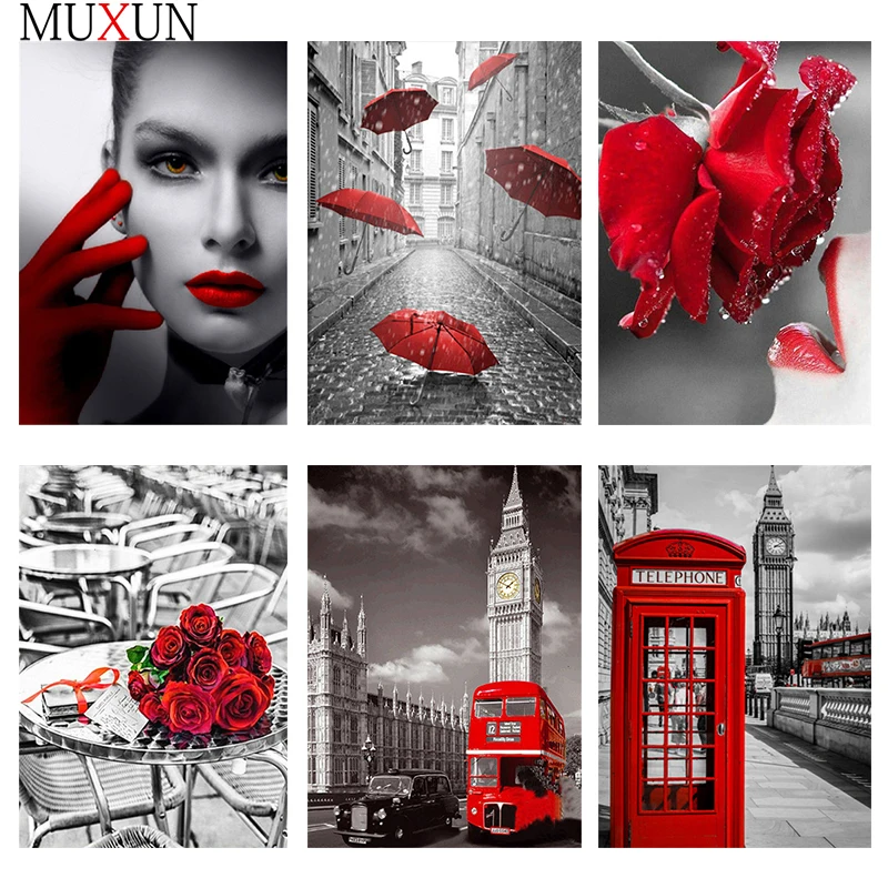 

New Arrivals Landscape Crystal Diamond Painting Diamond Embroidery Landscape Flower 5D Diamond Mosaic Paintings Decortion 8Jm010