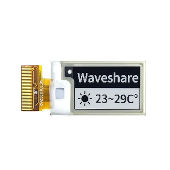 

BlueRaven 1.02inch E-Ink raw display, 128*80 resolution,black/white dual-color, SPI interface, without PCB