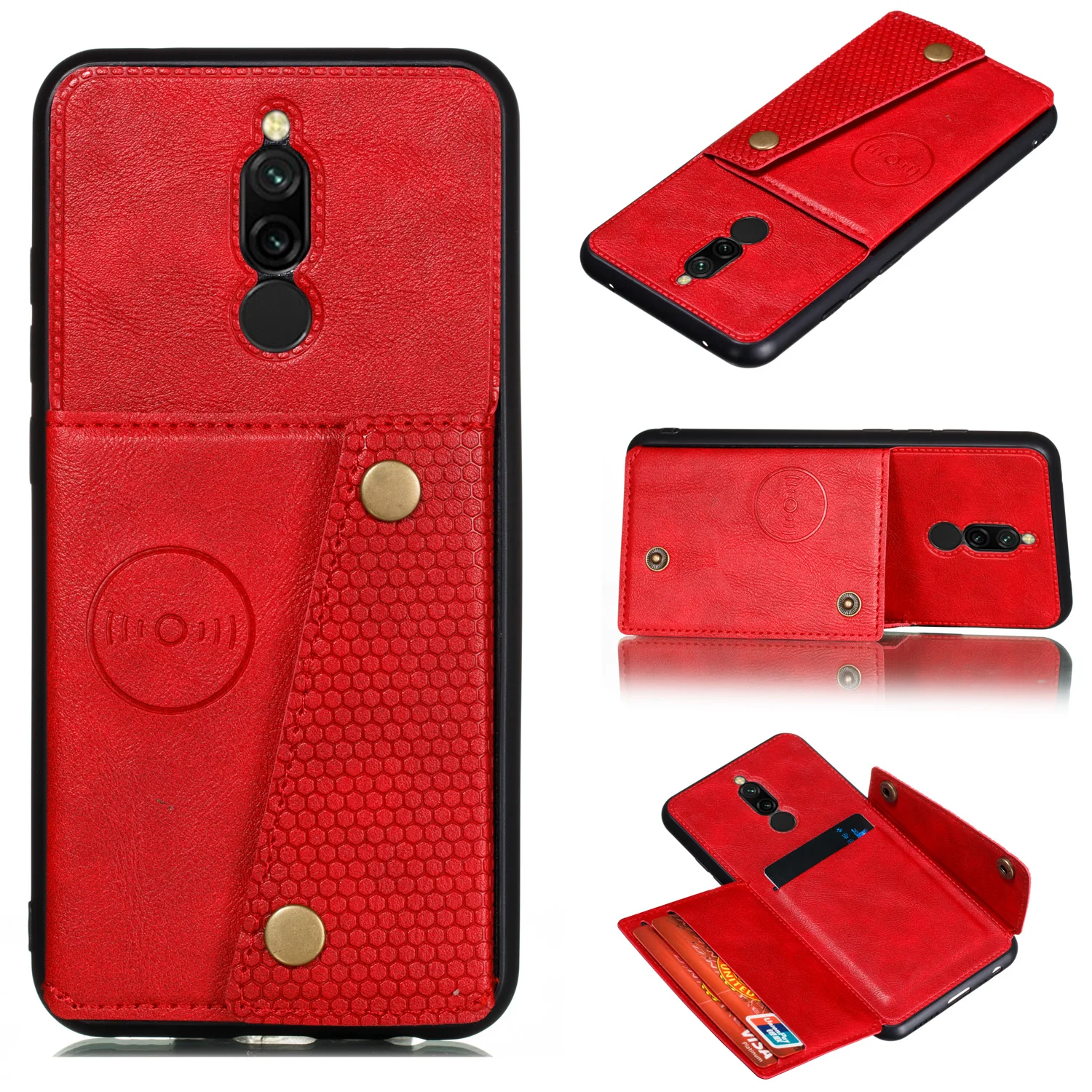 Чехол для Red mi 8 8a Note 8 7 mi 9t Pro Чехол-бумажник для карт для Xiao mi K20 mi 9t Red mi 7a Note 8 T 8 T из искусственной кожи с магнитной подставкой для автомобиля