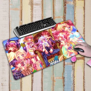 

90X40cm Mouse pad Anime Large Girl Gaming Mouse Pad DIY Speed Anti-slip Extended Lock Edge Computer Office Laptop Desk