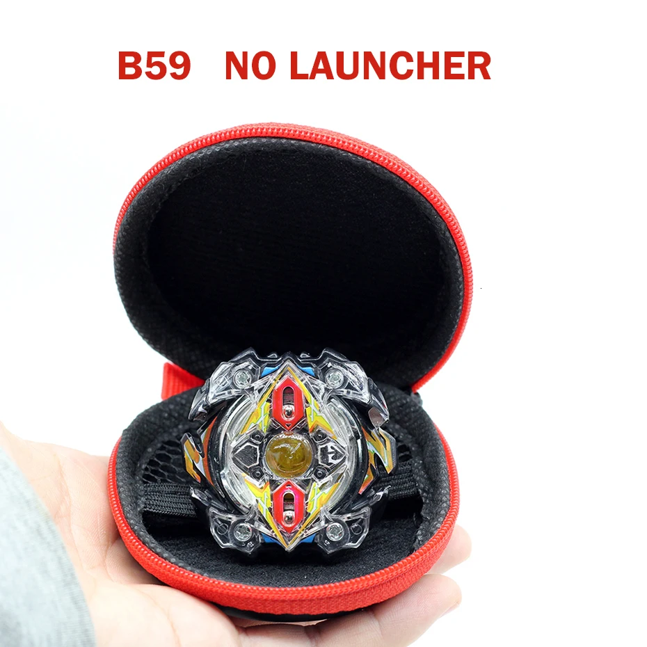Все модели Beyblade металлический бейблейд Fusion без пускового устройства и коробки для игрушек Rotative God Top Bey Blade с мешком для игрушек - Цвет: B59  BOX