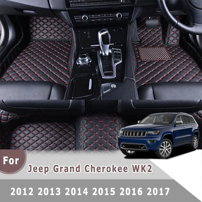 Автомобильные коврики RHD для Jeep Grand Cherokee WK2 2018 2017 2016 2015 2014 2013 2012 | Автомобили и