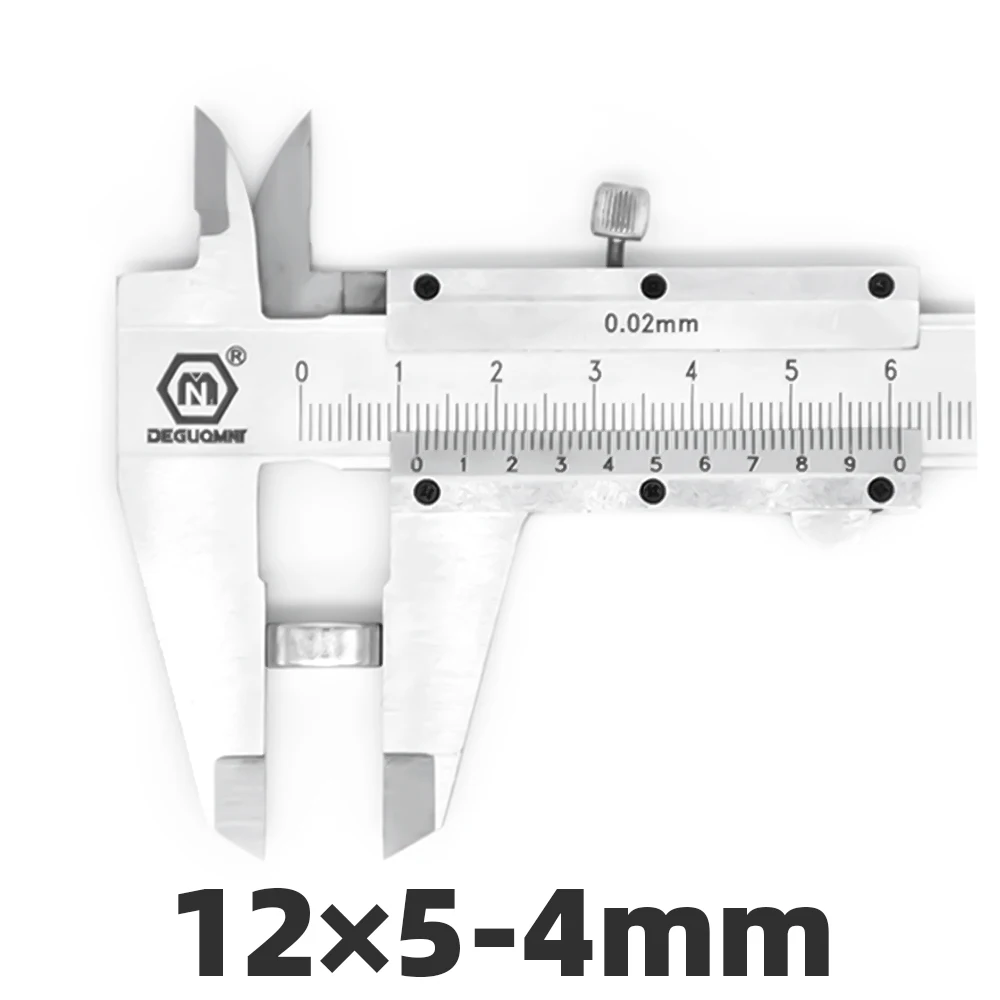 AI DIY 20/50/100 шт 12x5 мм отверстие 4 мм супер сильные круглые с углублением редкоземельный постоянные магниты неодимовый магнит 12*5 м-4