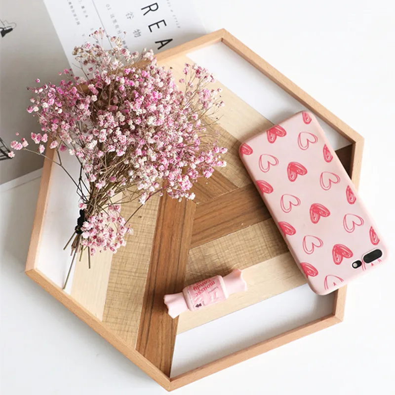 

Japan style Snack Tray Tea Plates Leaf Carved Home Decorative Dish Plates Wood Plates