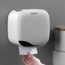 Туалет Бумага держатель стойки ткань для ванной ящик туалетный лоток удар водонепроницаемый для туалетной бумаги Бумага трубка творческий лоток