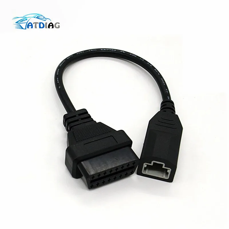 OBD 2 кабель для Hon-da 3 Pin OBD1 адаптер OBD2 OBDII Для к 16 коннектор совместимый