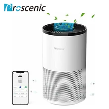 Proscenic A8 Air Purifier with H13 HEPA Filter APP Alexa Google Assistant Control Touch Screen Air Cleaner for Home Low Noise