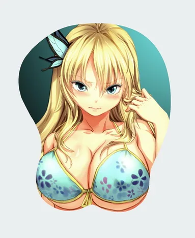 Аниме Love Live Attack on Titan Lucy Nami Oppai грудь сексуальный мягкий гель 3D игровой коврик для мыши эргономичный коврик для мыши с поддержкой запястья - Цвет: 17