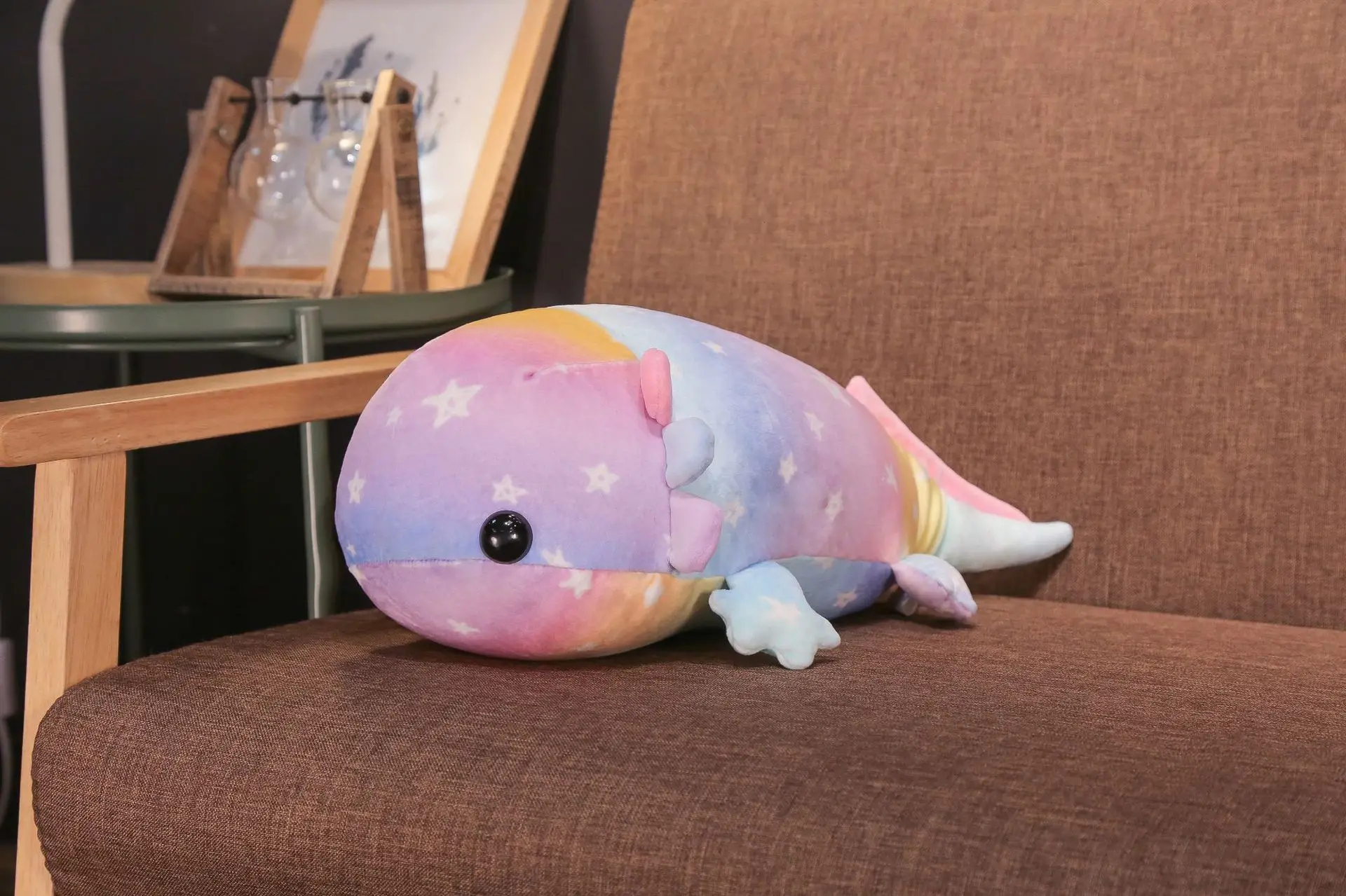 Lovely ultra-thin dinosaur giant salamander stuffed animal doll stuffed children's toy Huggable stuffed animals 37/46/58cm