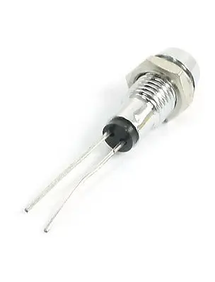 DC2.7V 0.2A 3 мм мощность с подсветкой зеленый светодиодный индикатор сигнала