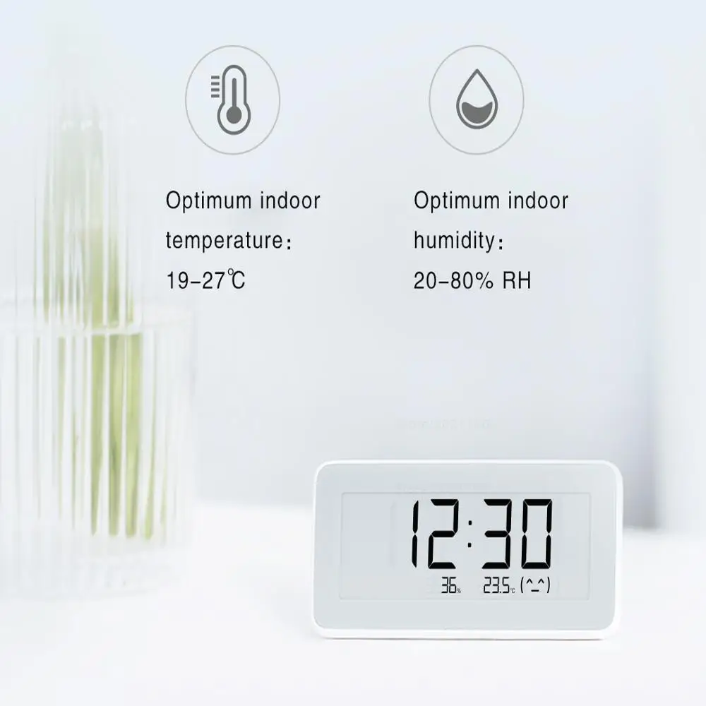 XIAOMI MIJIA термометр Pro термометр для детской комнаты Bluetooth гигрометр умный датчик влажности цифровые часы электронные