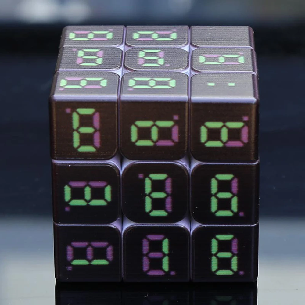 Новое поступление цифровые часы таймер волшебный куб 3x3x3 скорость головоломки игрушки для детей